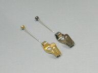 石膏ボード フック Xフック 小 真鍮製 壁掛け ウォールフック 額吊金具 石膏ボードピン 小物掛け ミガキ …