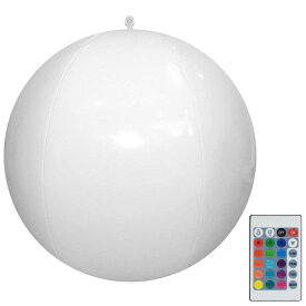 光るビーチボール LEDライト付き 30cm 55cm 85cm 防水 リモコン 16色カラー選択 明るさ調整 ledビーチボール ナイトプール 海水浴 海 プール アウトドアキャンプ 光るボール 電池式 イルミネーション 照明 デコレーション ビーチボール 光る y4