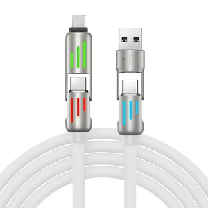 [dP[uiphone 1m 2m type-c } 4in1 usb ^CvC P[u C to C ACtH ^CvCP[u }[d [dR[h [dP[u zCg p[v LEDCg [dR[h f[^] iPhone14 i