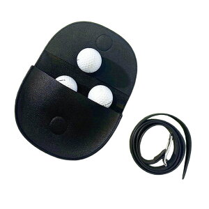 ゴルフポーチ ベルト付き ゴルフウエストポーチレディース PUレザー ゴルフボールケース ゴルフボール ケース ウエストポーチ ポシェット ラウンド用品 ウエストバッグ ゴルフウエア 計測