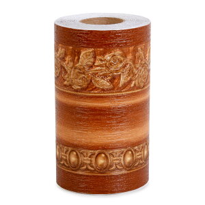 トリムボーダー 幅広 【幅10.6cm×5m単位】 マスキングテープ 貼ってはがせる リーフ 葉 花 欧式 バラ アンティーク インテリア 壁 床 キッチン トリム シール パネリング 羽目板 リメイクシー