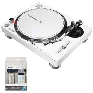 �����z�B Pioneer DJ PLX-500-W + NAGAOKA ���R�[�h�N���[�j���OKIT SET DJ�@�� �^�[���e�[�u��
