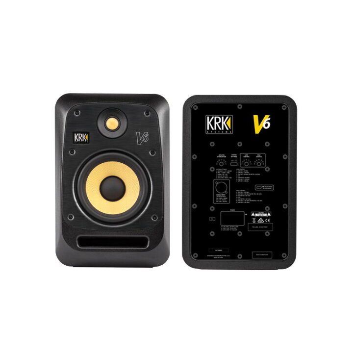楽天市場】KRK V6 S4(ペア) レコーディング モニタースピーカー : DJ 