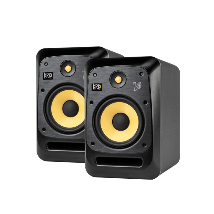 楽天市場】KRK V8 S4(ペア) レコーディング モニタースピーカー : DJ 
