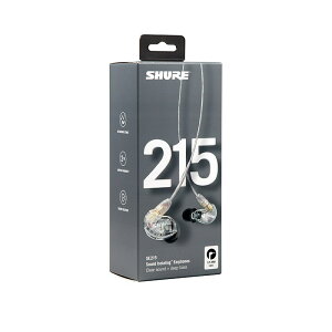SHURE �y�~�̑労�Ӎ�2025(12/25�܂�)�zSE215-CL-A(�N���A)(SE215CL-A)(�������K�i�E2�N�ԕۏ�)(�V���A)(�L���C���t�H��) ���R�[�f�B���O �w�b�h�t�H���E�C���t�H��