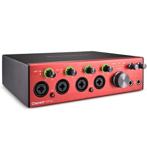 Focusrite Clarett+ 4Pre DTM �I�[�f�B�I�C���^�[�t�F�C�X