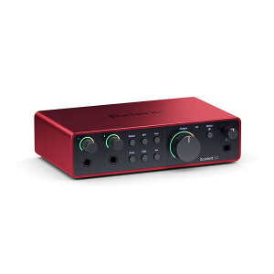 zB Focusrite Scarlett 2i2 gen4(2in2outEUSB-C I[fBIC^[tFCX)(tH[JXCg)(XJ[bg)(4th Gen) DTM I[fBIC^[tFCX