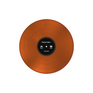 Native Instruments Traktor Control Vinyl Orange Transparent (1��)(Traktor�p�R���g���[�����@�C�i��) DJ�@�� DJ�A�N�Z�T���[