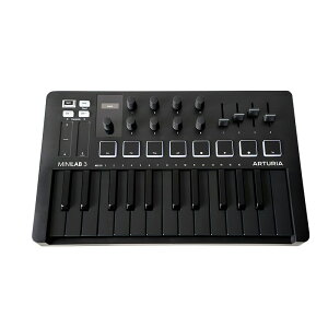 zB Arturia MINILAB 3 DB yNKSΉiEKomplete 15 Select񋟁z(Deep BlackEfB[vubN)(25EUSBEMIDIL[{[h)(A[gA) DTM MIDI֘A@