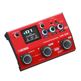 翌日配達 BOSS VE-22(Vocal Performer)(ボーカルエフェクター)(ボス) レコーディング レコーディング周辺機器