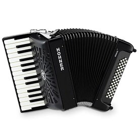 Hohner Bravo I 49F BK(ブラック)【フリーベース入門用アコーディオン】【受注生産商品】 電子ピアノ・その他鍵盤楽器 アコーディオン