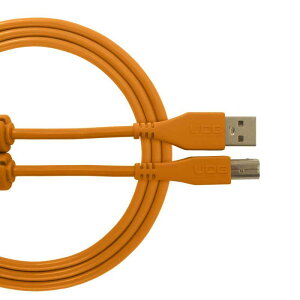 UDG Ultimate Audio Cable USB 2.0 A-B Orange Straight 1m DJ@ DJANZT[