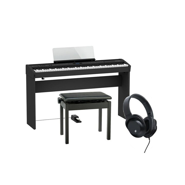 楽天市場】Roland FP-60X-BK + 専用スタンド + 高低自在イスセット 
