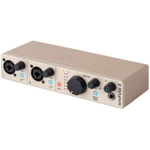Arturia MiniFuse 2 Champagne (A[gA)(~jt[Y)(Vp[j) DTM I[fBIC^[tFCX