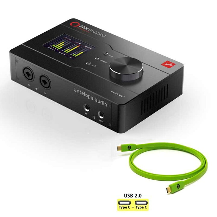 楽天市場】Antelope Audio Zen Quadro Synergy Core + OYAIDE製高品質 