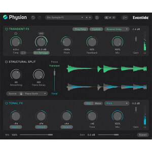 Eventide Physion Mk II(�v���O�C���\�t�g�E�F�A)(����s��)(�I�����C���[�i) DTM �v���O�C���\�t�g