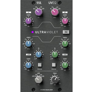 SSL(Solid State Logic) 500 Series Ultra Violet EQ(国内正規品)(お取り寄せ商品) レコーディング アウトボード
