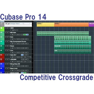 Steinberg yCubase 14 SPECIAL OFFERIzCubase Pro 14 Crossgrade (NXO[h)(DAW\tg)(X^Co[O)(L[x[X) DTM DAW\tg