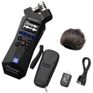 ZOOM �yH1essential+Accessory Pack �Z�b�g�zH1essentia+APH-1e ���R�[�f�B���O ���R�[�_�[�E�v���C���[