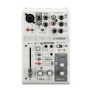 YAMAHA AG03MK2 W(}n)(USB~LT[)(zMpC^[tF[X) DTM I[fBIC^[tFCX