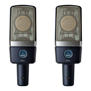 AKG C214/ST@XeIyA(񂹏iE[ʓrē)(A[J[Q[) R[fBO }CN