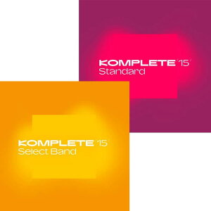 Native Instruments Komplete 15 Select Band + Komplete 15 Standard Upgrade for KSelect DLyʌZbgz(IC[i)(lCeBuCXgc)(Rv[g) DTM vOC\tg