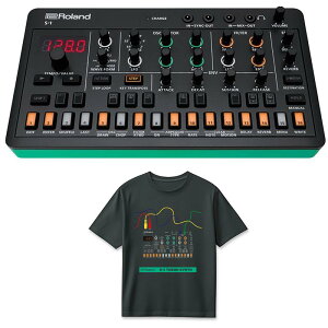 Roland (T�V���c�Z�b�g)���[�����h S-1 TWEAK SYNTHESIZER (AIRA Compact) & S-1 T-Shirts DesignA M (RT/S-1AM) �Z�b�g �V���Z�T�C�U�[ �V���Z�T�C�U�[�E�d�q�y�� �V���Z�T�C�U�[