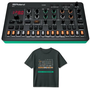 Roland (T�V���c�Z�b�g)���[�����h S-1 TWEAK SYNTHESIZER (AIRA Compact) & S-1 T-Shirts DesignB L (RT/S-1BL) �Z�b�g �V���Z�T�C�U�[ �V���Z�T�C�U�[�E�d�q�y�� �V���Z�T�C�U�[