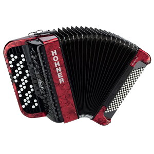 Hohner (�A�R�[�f�B�I�����X�E�o�בO���i����)Nova III 96 RED ���b�h �z�[�i�[ �N���}�`�b�N�A�R�[�f�B�I�� ������� �{�^���� ���^ �d�q�s�A�m�E���̑����Պy�� �A�R�[�f�B�I��