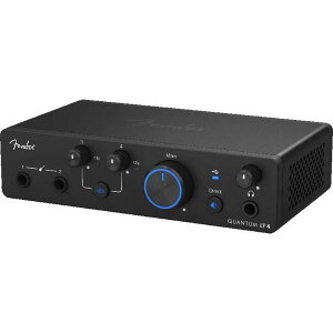 Fender Quantum LT 4 USB-C Audio Interface (�t�F���_�[)(�v���\�i�X)(�I�[�f�B�I�C���^�[�t�F�C�X) DTM �I�[�f�B�I�C���^�[�t�F�C�X