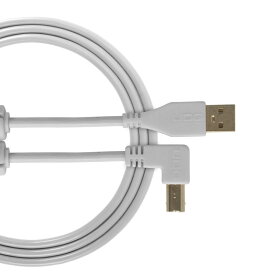 UDG Ultimate Audio Cable USB 2.0 A-B White Angled 2m 【本数限定USBケーブル特価】 DJ機器 DJアクセサリー