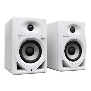 �����z�B Pioneer DJ DM-40D-BT-W(�z���C�g)(�y�A) ���R�[�f�B���O ���j�^�[�X�s�[�J�[