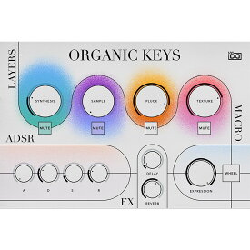 UVI Organic Keys for Falcon(オンライン納品)(代引不可) DTM ソフトウェア音源