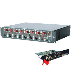 AMS Neve 1073OPX Octal Mic Preamp unit & Dante/USB digital option card bundle R[fBO AEg{[h