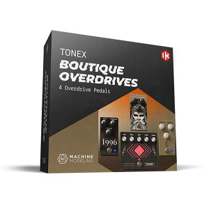 IK Multimedia TONEX Boutique Overdrives (�g�[���G�b�N�X)(�I�[�o�[�h���C�u)(AmpliTube5)(�u�e�B�b�N�n)(�I�����C���[�i) DTM �v���O�C���\�t�g