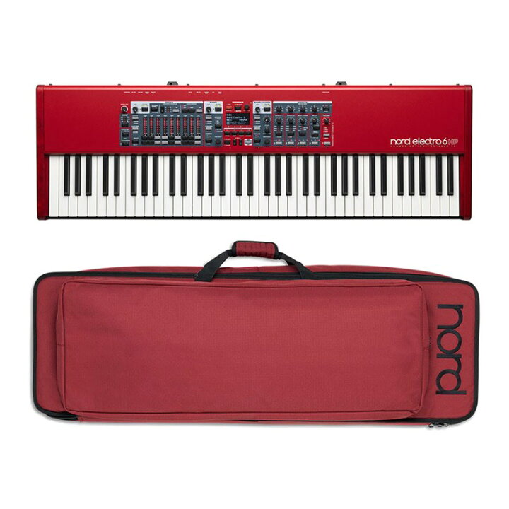 楽天市場】Nord（CLAVIA） Nord electro 6 HP73+専用ソフトケース 