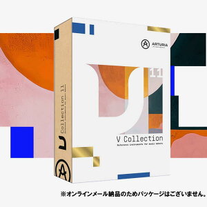 Arturia V Collection 11 Pro (���C�R���N�V����)(�A�[�g���A)(�v���O�C���o���h��)(�I�����C���[�i) DTM �v���O�C���\�t�g