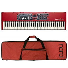 Nord（CLAVIA） Nord Electro 6D 73+専用ソフトケースセット【ケースは7月～8月頃入荷見込み】 シンセサイザー・電子楽器 ステージピアノ・オルガン