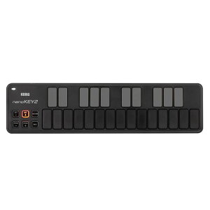 KORG nano KEY 2 (Black)(�R���O)(25��)(MIDI�L�[�{�[�h)(nanokey2) DTM MIDI�֘A�@��