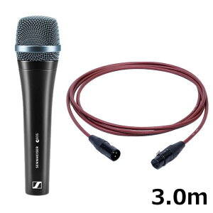 �����z�B SENNHEISER �y����GW�Z�[���z�y�����i�݌Ɂze935 �yPASSGO RED�}�C�N�P�[�u���Z�b�g(XLR-XLR)3.0m�z(�������K�i2�N�ۏ�)(�[���n�C�U�[ e 935)(�P��w����)(�{�[�J���}�C�N) ���R�[�f�B���O �}�C