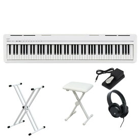 KAWAI ES120W Filo＋純正ダンパーペダル+X型スタンド+X型イスセット 電子ピアノ・その他鍵盤楽器 電子ピアノ