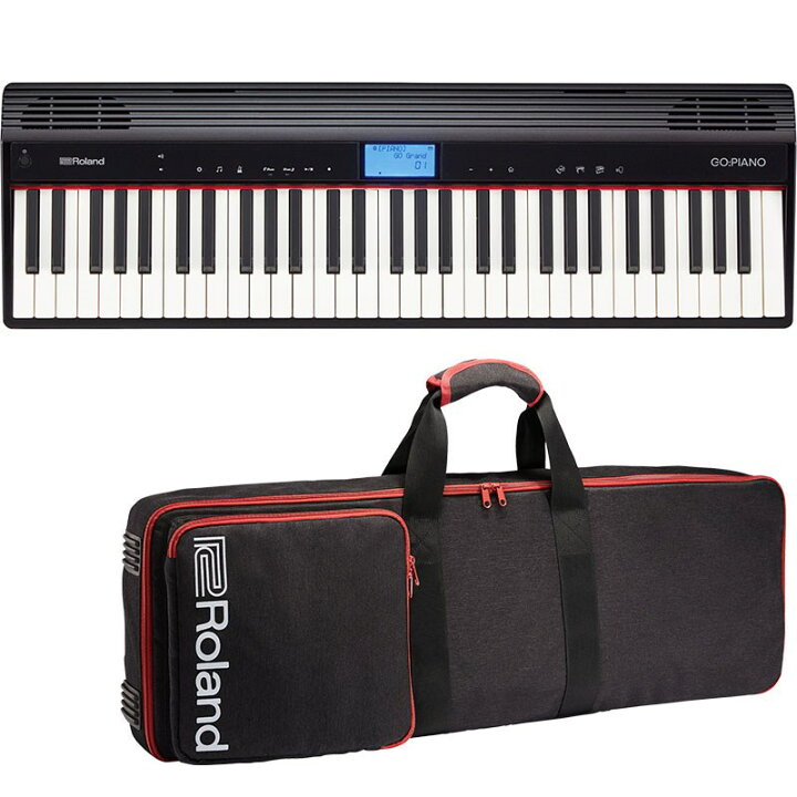 楽天市場】Roland GO:PIANO Entry Keyboard (GO-61P)+CB-GO61（専用 