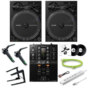 Pioneer DJ PLX-CRSS12 + DJM-250 �^�[���e�[�u��DJ��������10�_�Z�b�g DJ�@�� �^�[���e�[�u��