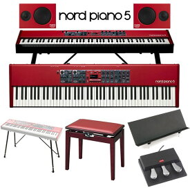 Nord（CLAVIA） Nord Piano5 88【マイルームセレクション_ラグジュアリー】【kbdset】 シンセサイザー・電子楽器 ステージピアノ・オルガン