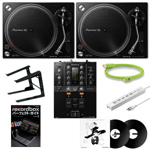 Pioneer DJ PLX-500-K + DJM-250MK2 �^�[���e�[�u��DJ���S��8�_�Z�b�g DJ�@�� �^�[���e�[�u��