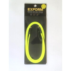 EXFORM DJUSB-1.5M-YLW-C-C yC to C ^Cv̍iUSBP[u 1.5mz DJ@ DJANZT[