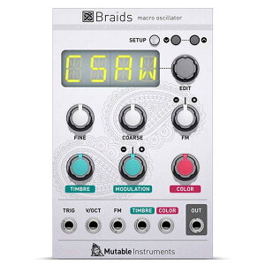 Softube Mutable Instruments Braids(�\�t�`���[�u)(�v���O�C���\�t�g)(�I�����C���[�i) DTM �v���O�C���\�t�g