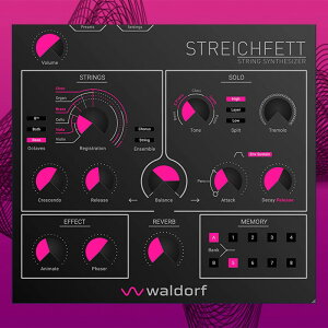 Waldorf Streichfett Plugin(����s��)(�I�����C���[�i) DTM �\�t�g�E�F�A����