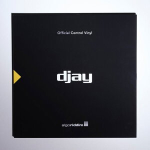 stokyo djay Control Vinyl 1�� Black 12 �R���g���[���o�C�i�� DJAY-001 DJ�@�� DJ�A�N�Z�T���[