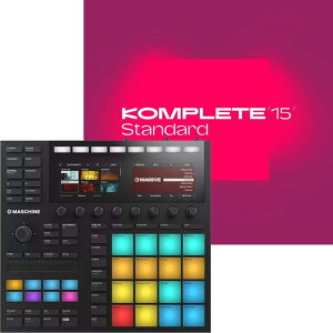 Native Instruments MASCHINE MK3 + Komplete 15 Standard Upgrade for KSelectyʌZbgz(}V[)(Rv[g)(lCeBuCXgc) DTM MIDI֘A@